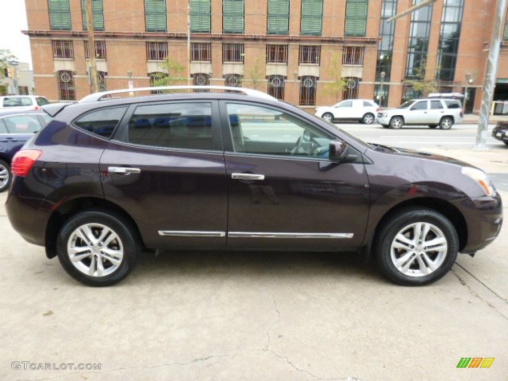 2012 Rogue SV AWD - Black Amethyst / Black photo #14