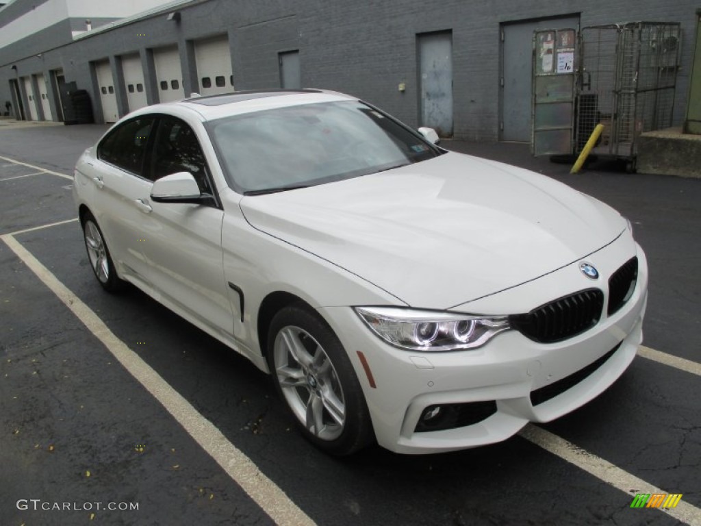 Alpine White 2016 BMW 4 Series 435i xDrive Gran Coupe Exterior Photo #107613381