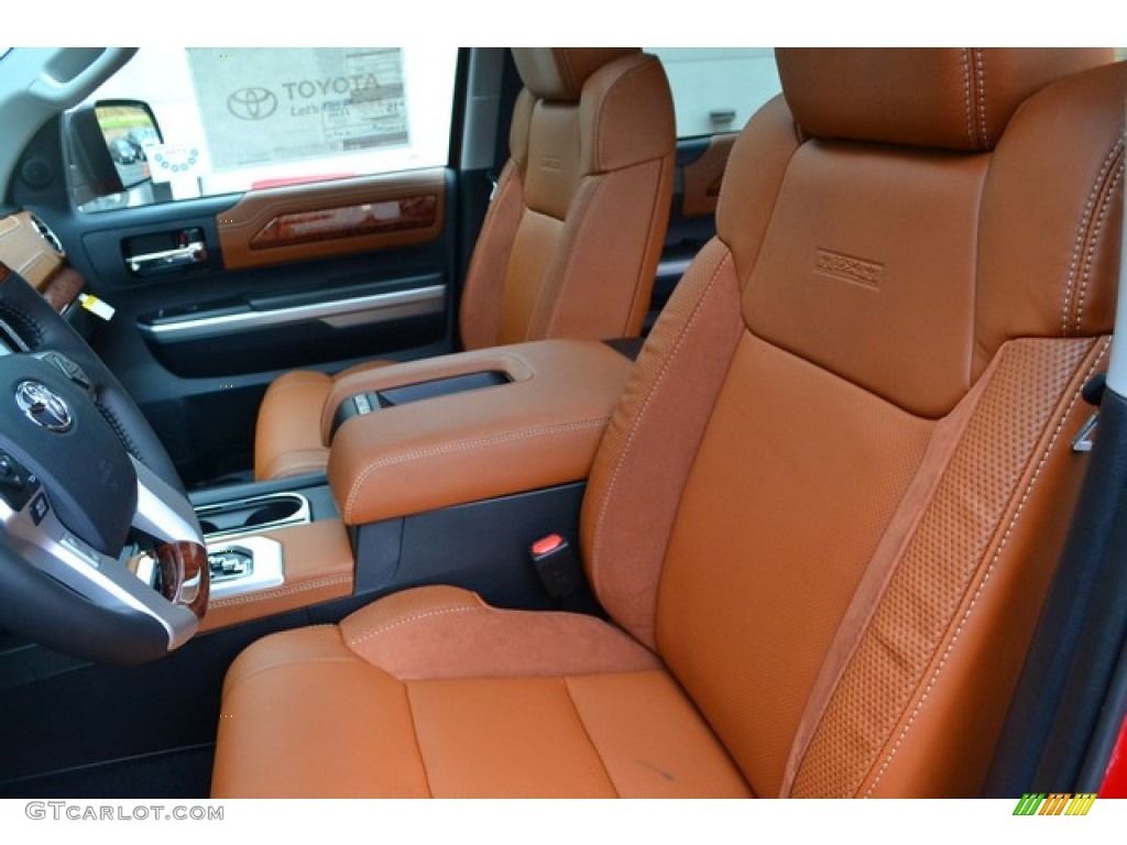 2016 Toyota Tundra 1794 CrewMax 4x4 Front Seat Photo #107613514