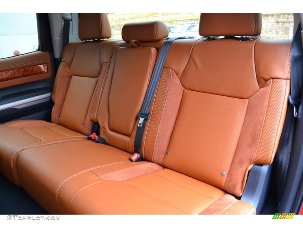 2016 Toyota Tundra 1794 CrewMax 4x4 Rear Seat Photo #107613538