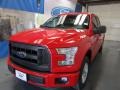 2015 Race Red Ford F150 XL SuperCab  photo #3