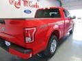 2015 Race Red Ford F150 XL SuperCab  photo #8