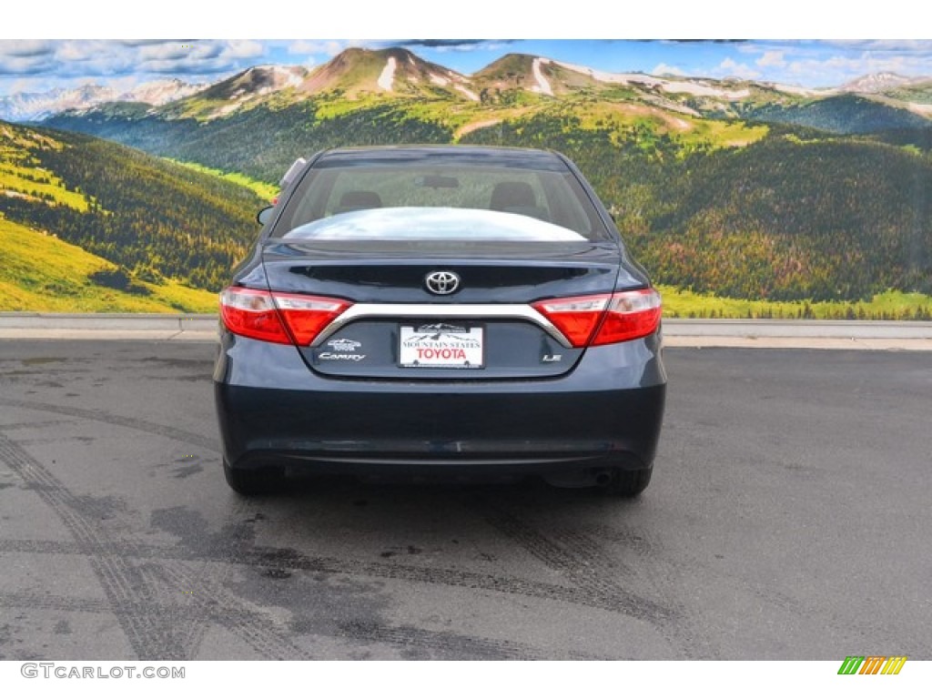 2016 Camry LE - Cosmic Gray Mica / Black photo #4