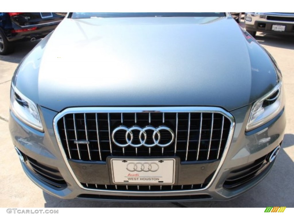 2016 Q5 2.0 TFSI Premium Plus quattro - Monsoon Gray Metallic / Black photo #2