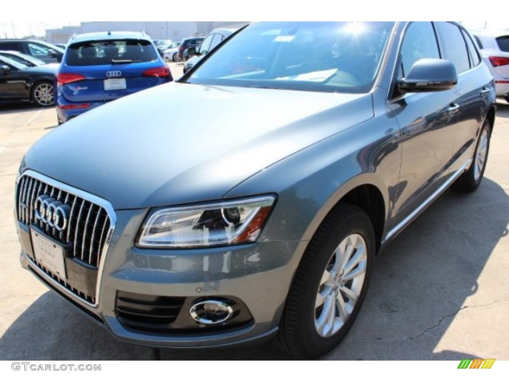 2016 Q5 2.0 TFSI Premium Plus quattro - Monsoon Gray Metallic / Black photo #3