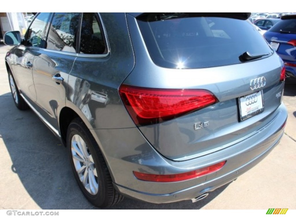 2016 Q5 2.0 TFSI Premium Plus quattro - Monsoon Gray Metallic / Black photo #6