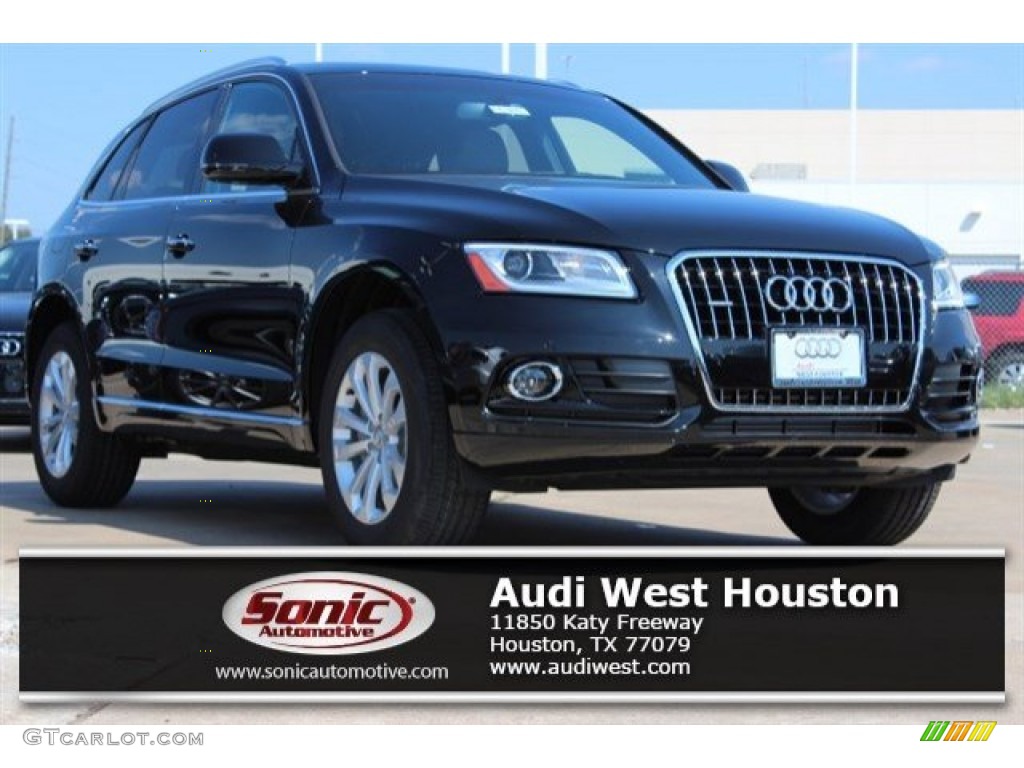 2016 Q5 2.0 TFSI Premium Plus quattro - Mythos Black Metallic / Chestnut Brown photo #1
