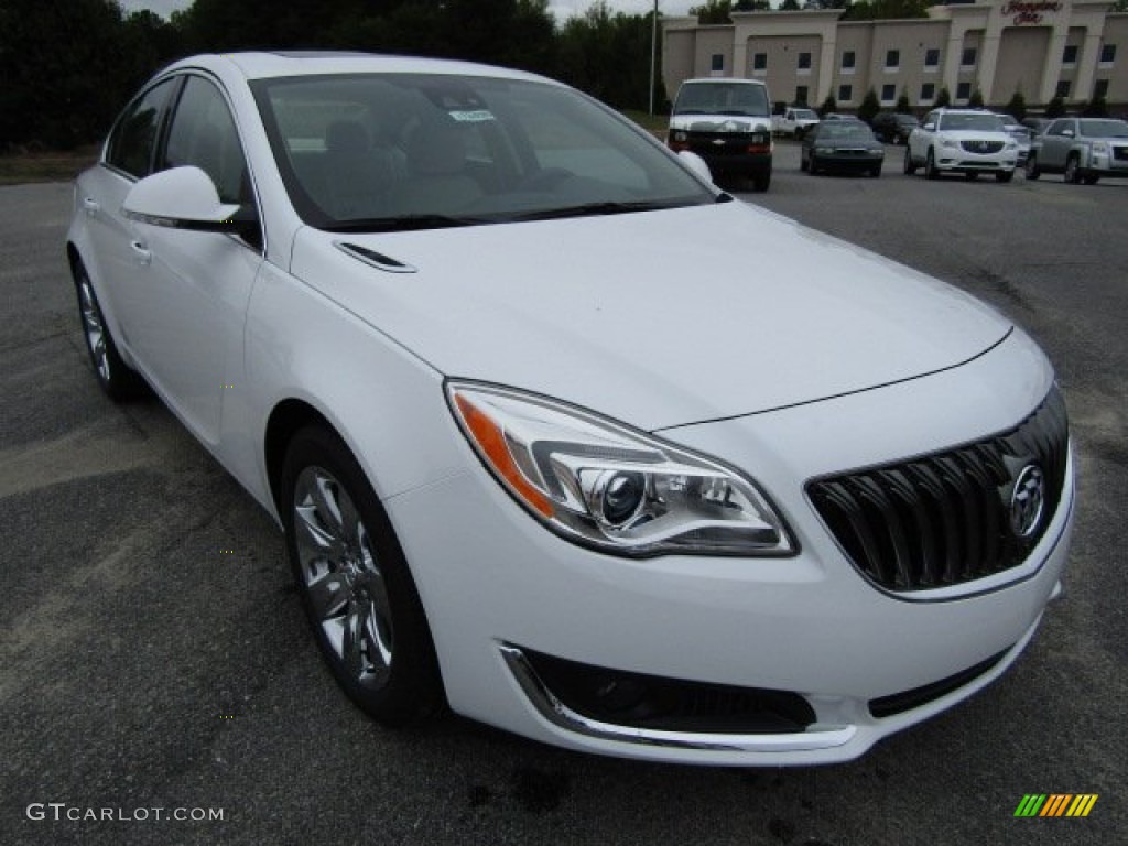 Summit White 2016 Buick Regal Premium II Group Exterior Photo #107616418