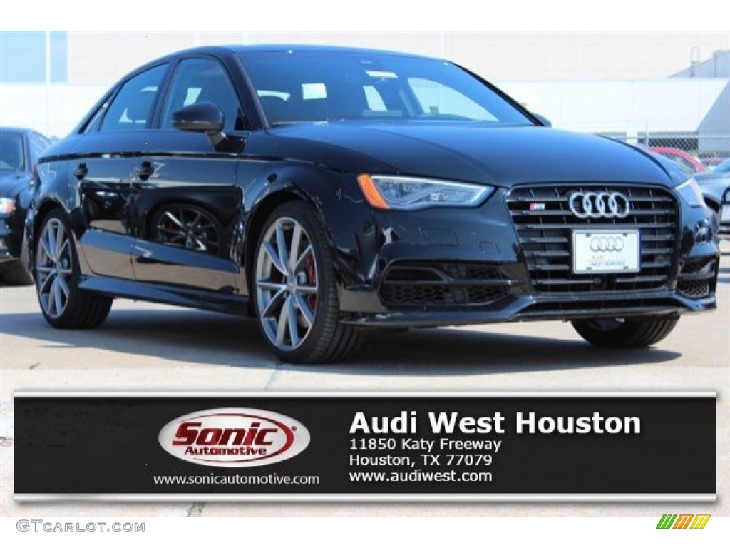 2016 S3 2.0T Prestige quattro - Mythos Black Metallic / Black photo #1