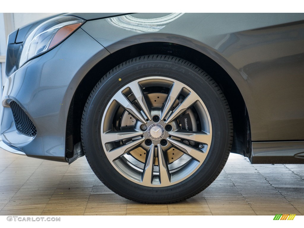 2016 E 250 Bluetec Sedan - Selenite Grey Metallic / Crystal Grey/Black photo #9