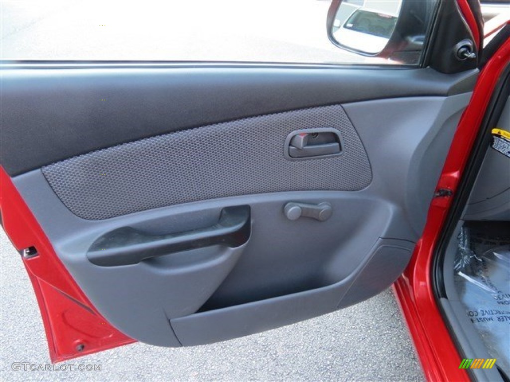 2011 Rio LX - Tropical Red / Gray photo #11