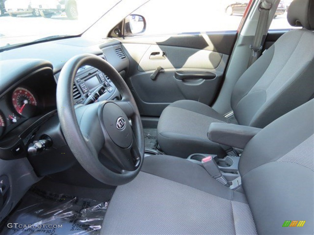 2011 Rio LX - Tropical Red / Gray photo #12