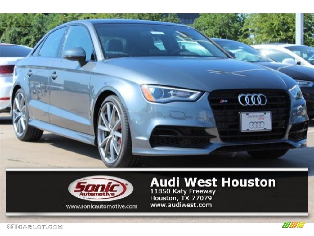2016 S3 2.0T Premium Plus quattro - Monsoon Gray Metallic / Black photo #1