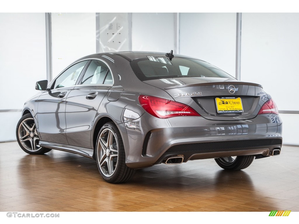 2015 CLA 250 - Mountain Grey Metallic / Black photo #3