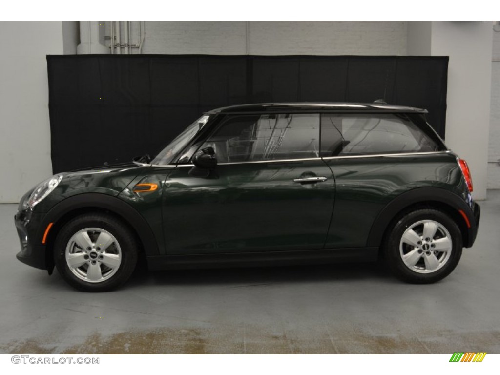 British Racing Green II Metallic 2016 Mini Hardtop Cooper 2 Door Exterior Photo #107624620