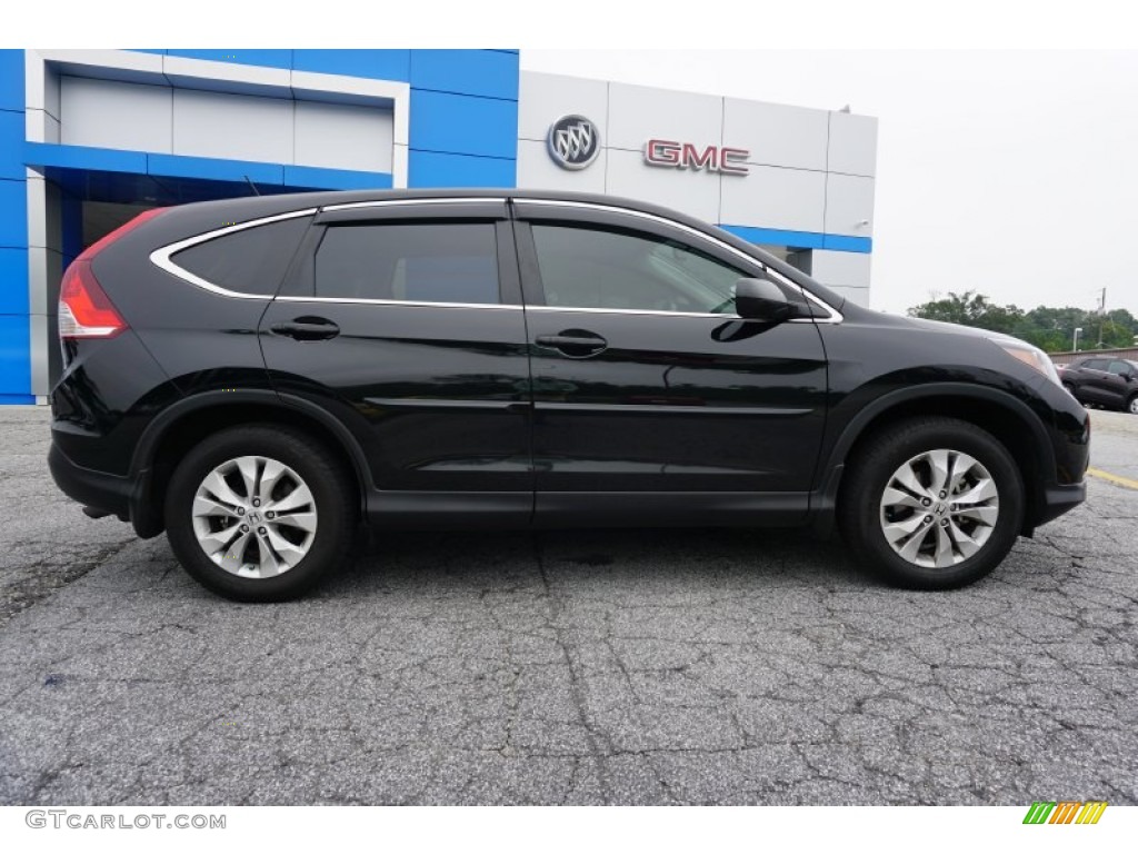 Crystal Black Pearl 2013 Honda CR-V EX Exterior Photo #107626567