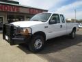 Oxford White 2001 Ford F250 Super Duty XL SuperCab 4x4 Chassis