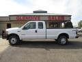 Oxford White - F250 Super Duty XL SuperCab 4x4 Chassis Photo No. 5
