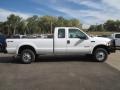 Oxford White - F250 Super Duty XL SuperCab 4x4 Chassis Photo No. 10