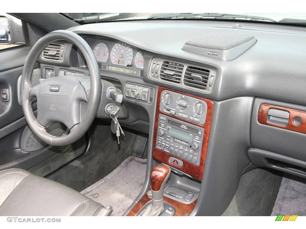 2001 C70 HT Convertible - Mystic Silver Metallic / Gray photo #10