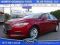 2016 Ruby Red Metallic Ford Fusion SE  photo #1