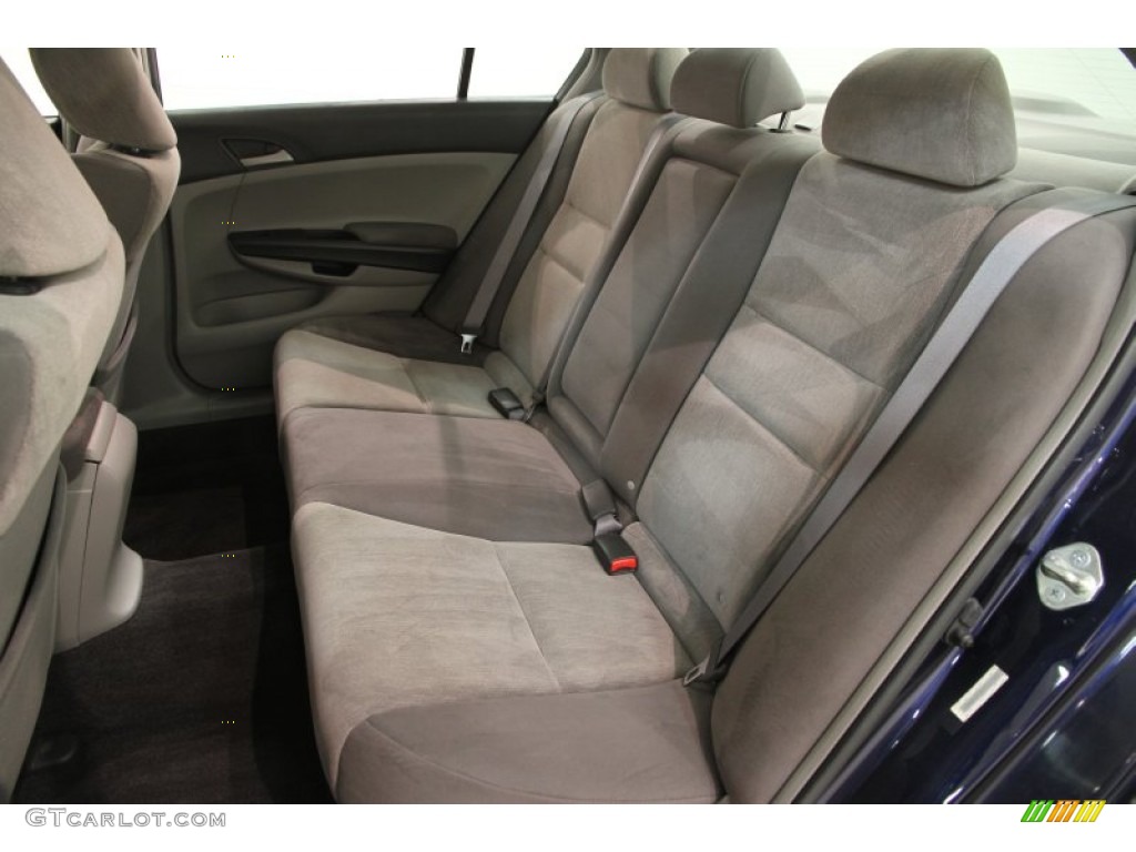 2009 Honda Accord LX Sedan Rear Seat Photo #107630641
