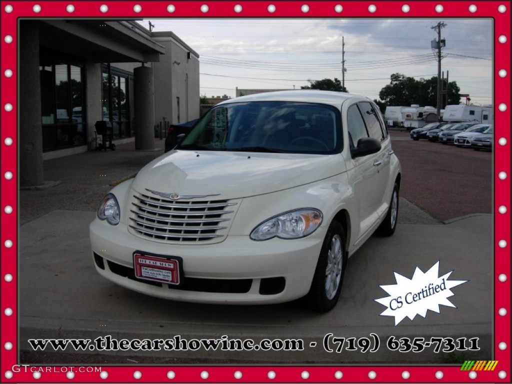 2007 PT Cruiser Touring - Cool Vanilla White / Pastel Pebble Beige photo #1