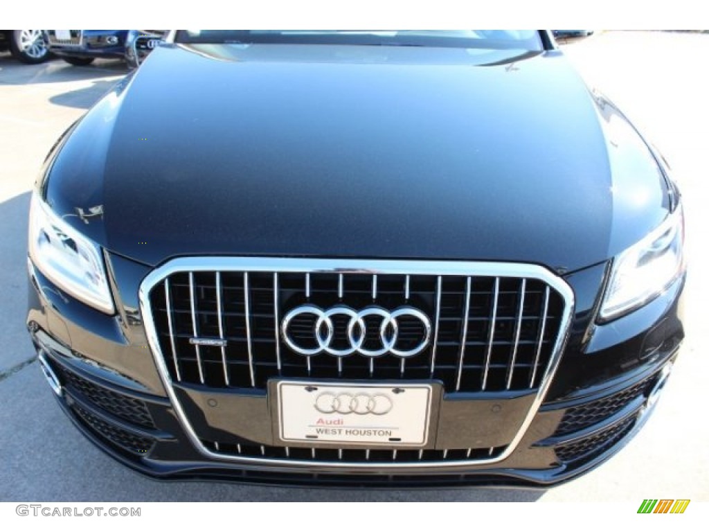 2016 Q5 3.0 TFSI Premium Plus quattro - Mythos Black Metallic / Pistachio Beige photo #2