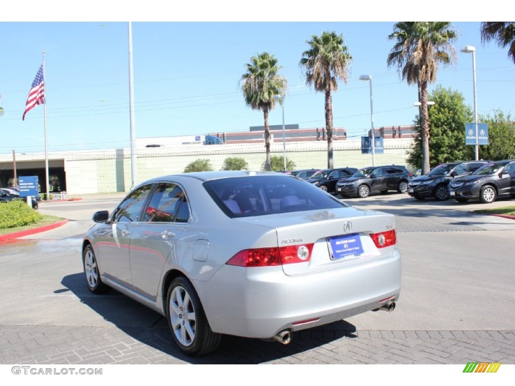 2005 TSX Sedan - Satin Silver Metallic / Quartz photo #5