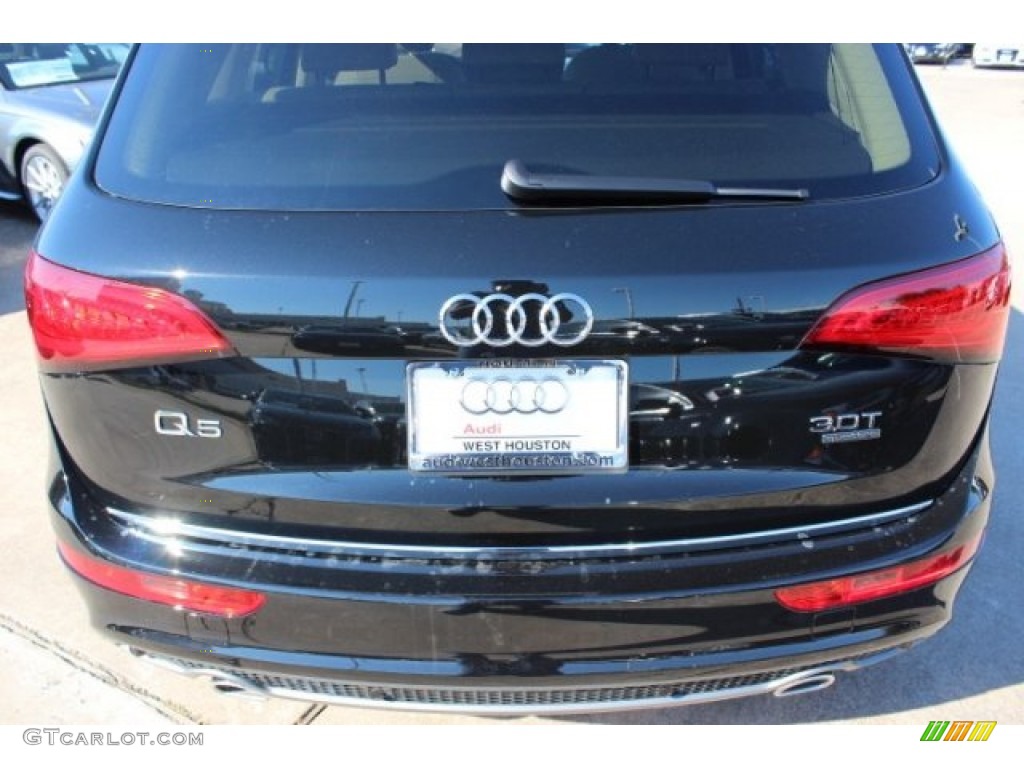 2016 Q5 3.0 TFSI Premium Plus quattro - Mythos Black Metallic / Pistachio Beige photo #7