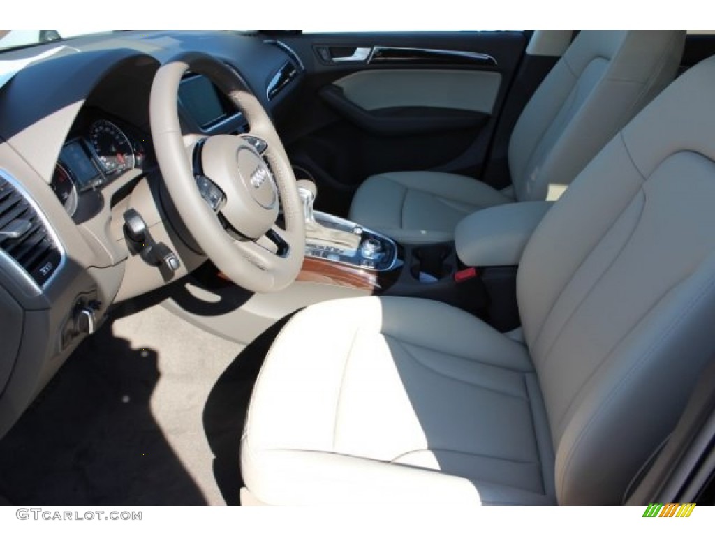 2016 Q5 3.0 TFSI Premium Plus quattro - Mythos Black Metallic / Pistachio Beige photo #16