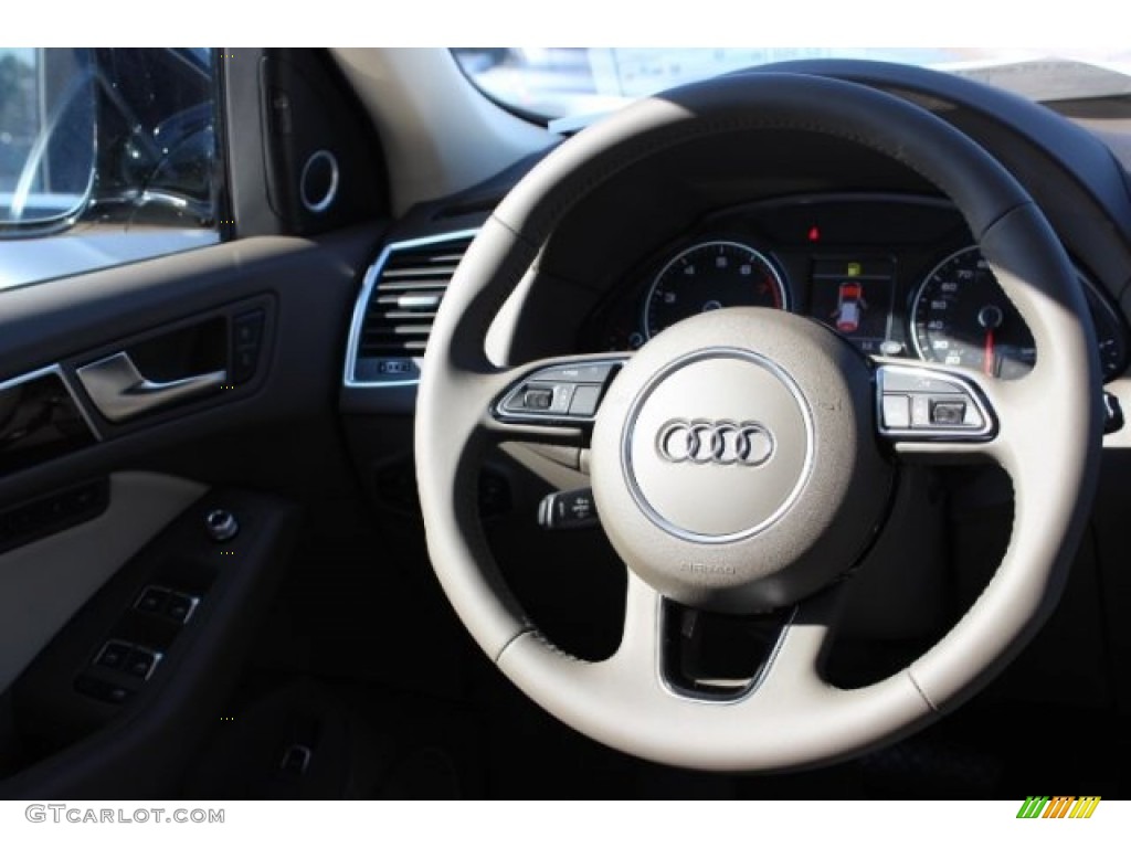 2016 Q5 3.0 TFSI Premium Plus quattro - Mythos Black Metallic / Pistachio Beige photo #37