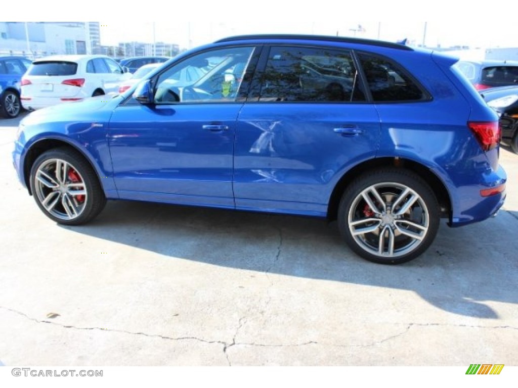 2016 SQ5 Premium Plus 3.0 TFSI quattro - Sepang Blue Pearl / Black photo #5