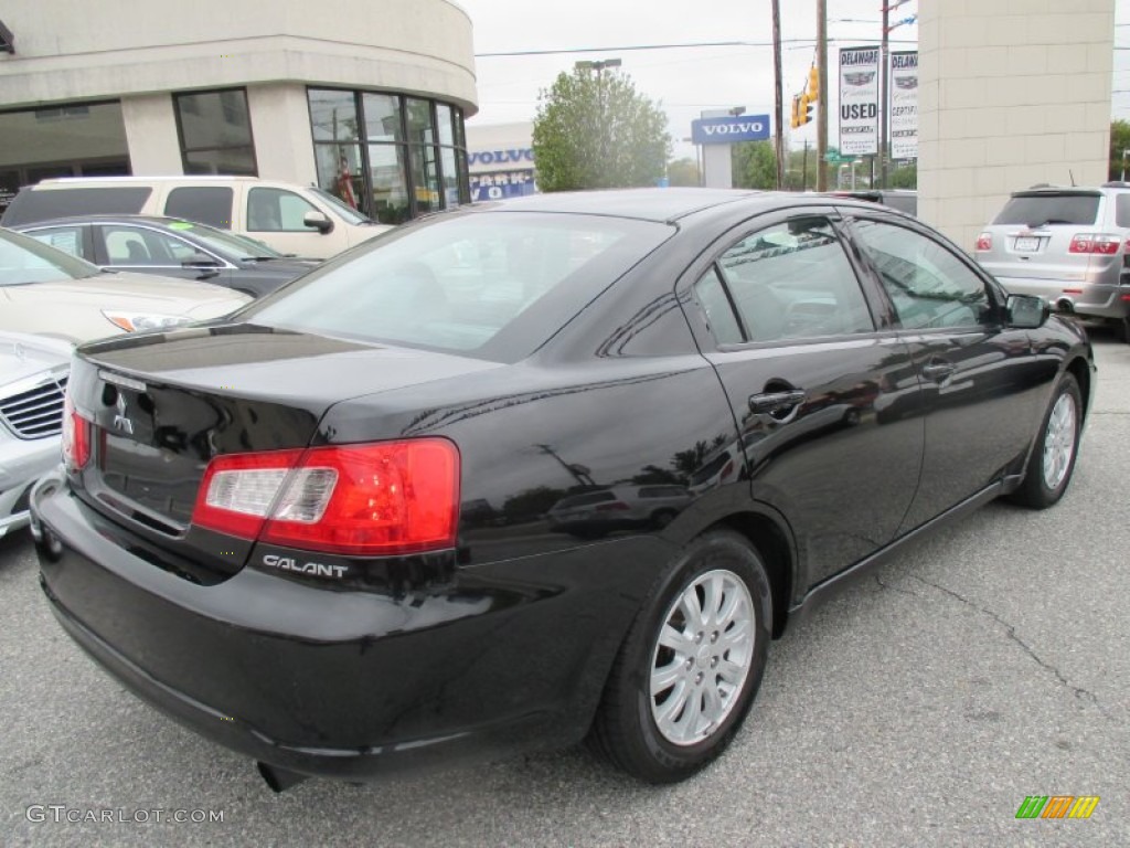 2011 Galant FE - Kalapana Black / Medium Gray photo #5