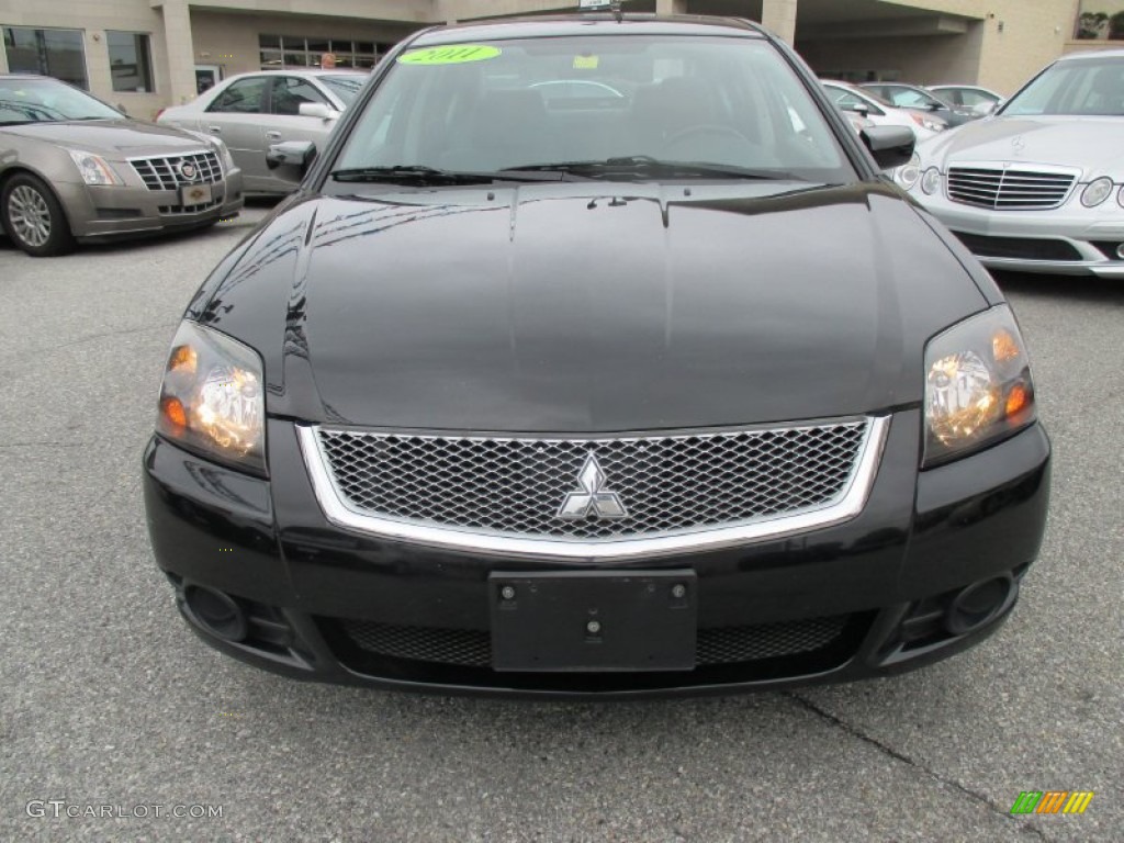 2011 Galant FE - Kalapana Black / Medium Gray photo #8