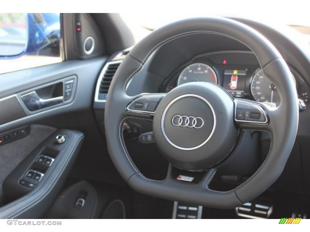 2016 SQ5 Premium Plus 3.0 TFSI quattro - Sepang Blue Pearl / Black photo #38