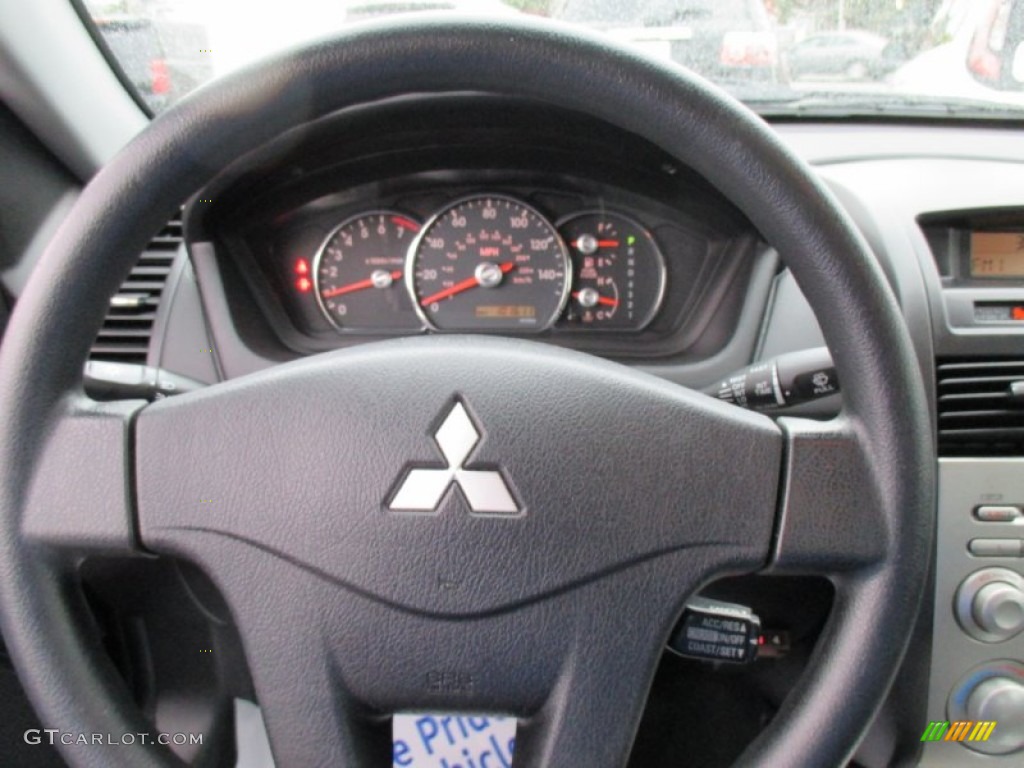 2011 Galant FE - Kalapana Black / Medium Gray photo #10