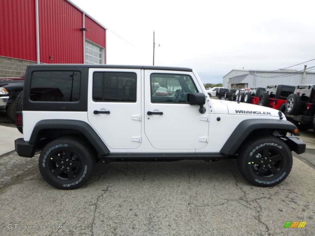 2016 Wrangler Unlimited Sport 4x4 - Bright White / Black photo #8