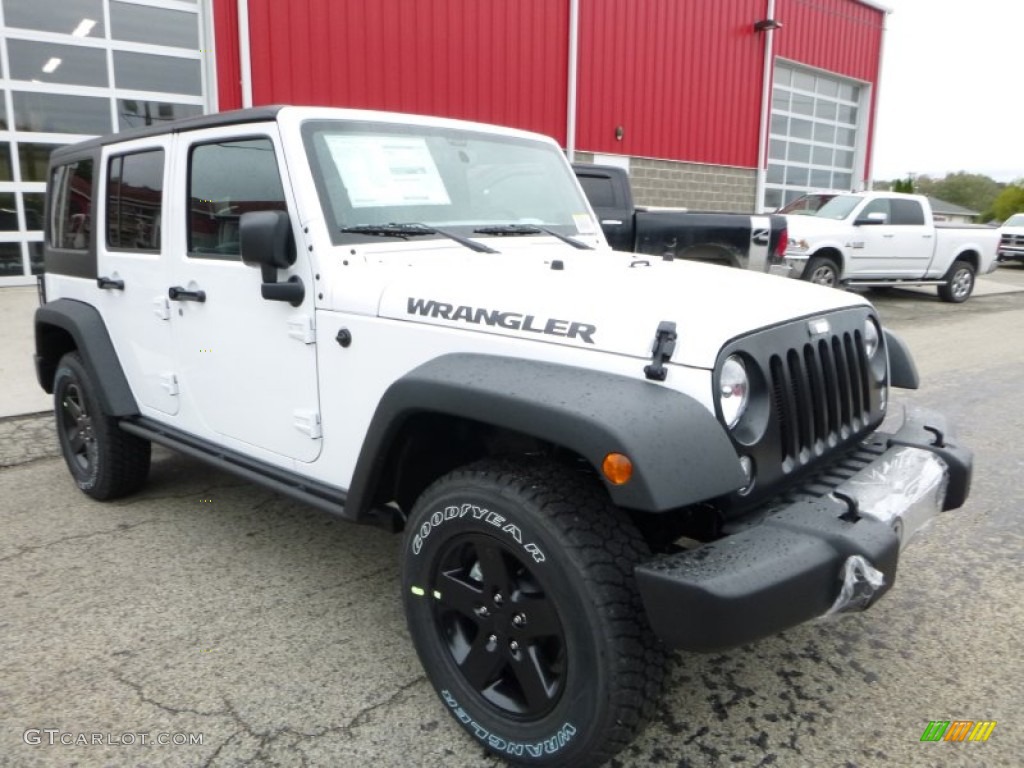 2016 Wrangler Unlimited Sport 4x4 - Bright White / Black photo #11