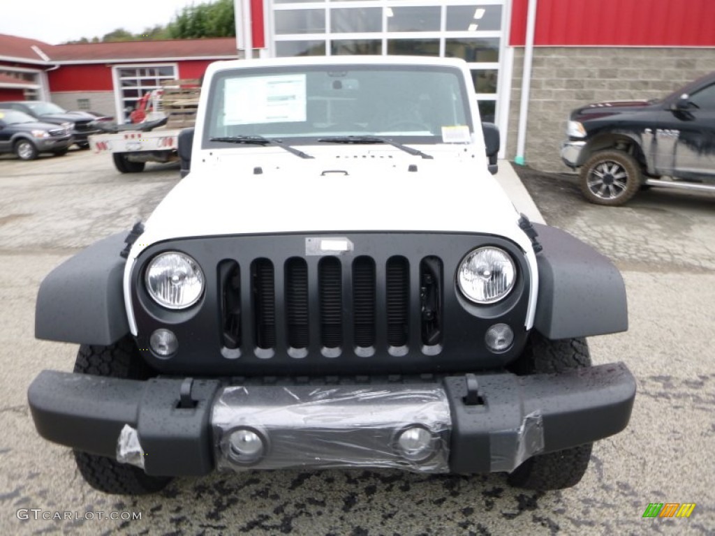 2016 Wrangler Unlimited Sport 4x4 - Bright White / Black photo #12