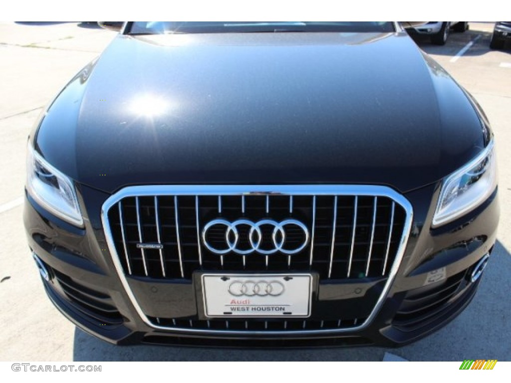 2016 Q5 2.0 TFSI Premium Plus quattro - Mythos Black Metallic / Chestnut Brown photo #2