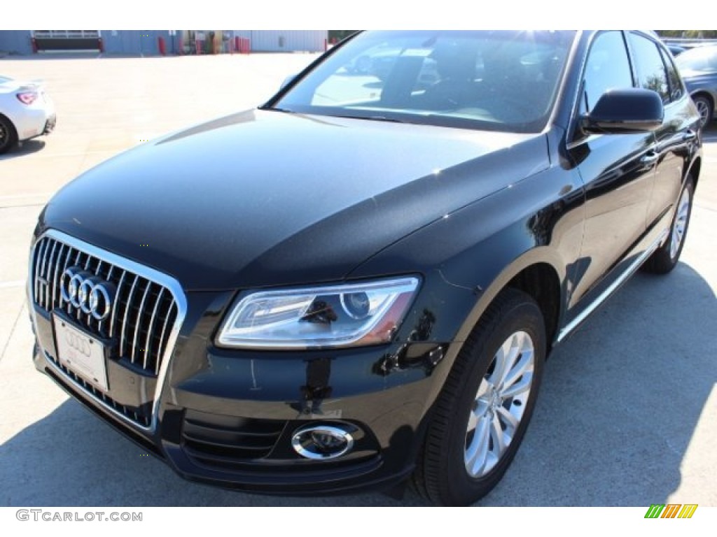 2016 Q5 2.0 TFSI Premium Plus quattro - Mythos Black Metallic / Chestnut Brown photo #3