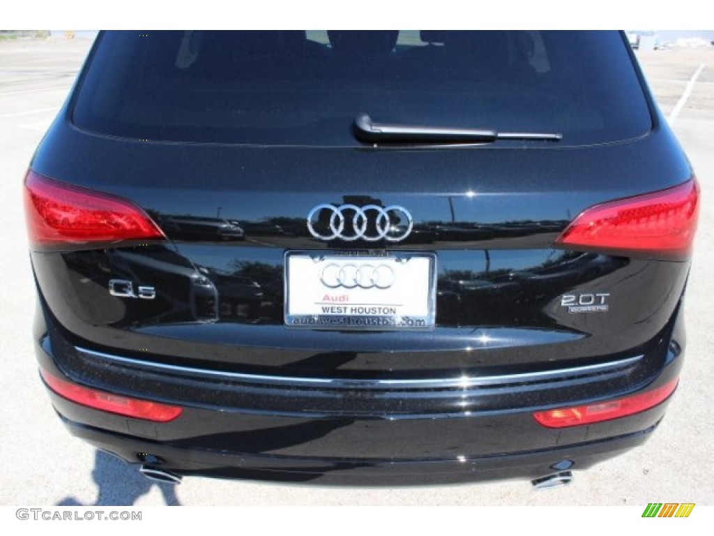 2016 Q5 2.0 TFSI Premium Plus quattro - Mythos Black Metallic / Chestnut Brown photo #7