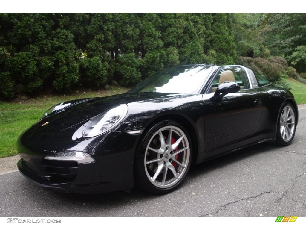 Jet Black Metallic 2015 Porsche 911 Targa 4S Exterior Photo #107641616