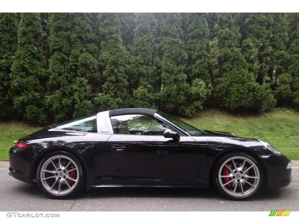 Jet Black Metallic 2015 Porsche 911 Targa 4S Exterior Photo #107641727
