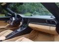 2015 Porsche 911 Black/Luxor Beige Interior Dashboard Photo