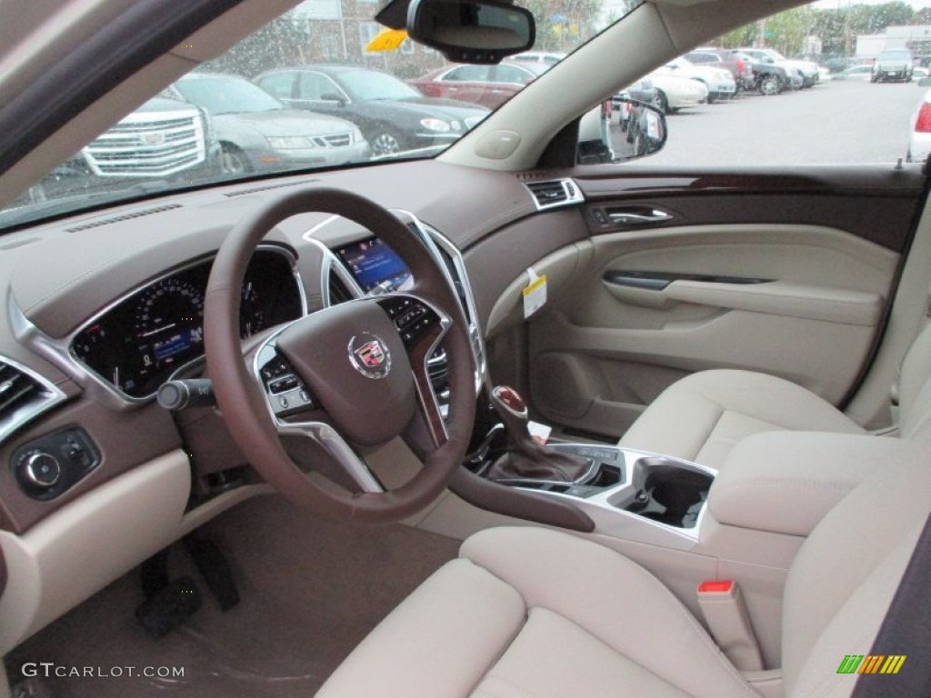 Shale/Brownstone Interior 2016 Cadillac SRX Performance AWD Photo #107642036