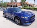 Deep Impact Blue Metallic 2015 Ford Mustang GT Coupe