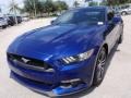 2015 Deep Impact Blue Metallic Ford Mustang GT Coupe  photo #14