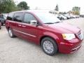 2016 Deep Cherry Red Crystal Pearl Chrysler Town & Country Touring-L  photo #13